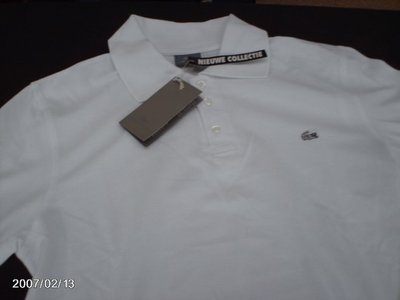 Lacoste wit Mt: M